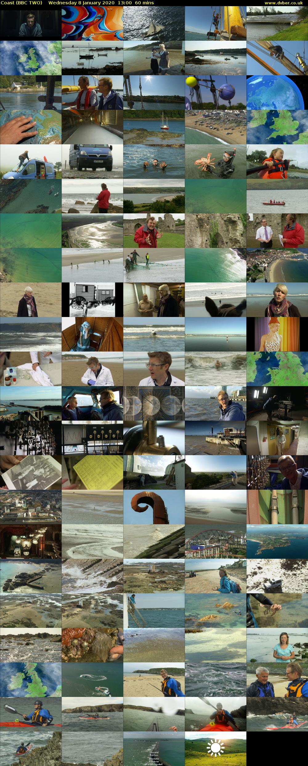 Coast (BBC TWO) Wednesday 8 January 2020 13:00 - 14:00