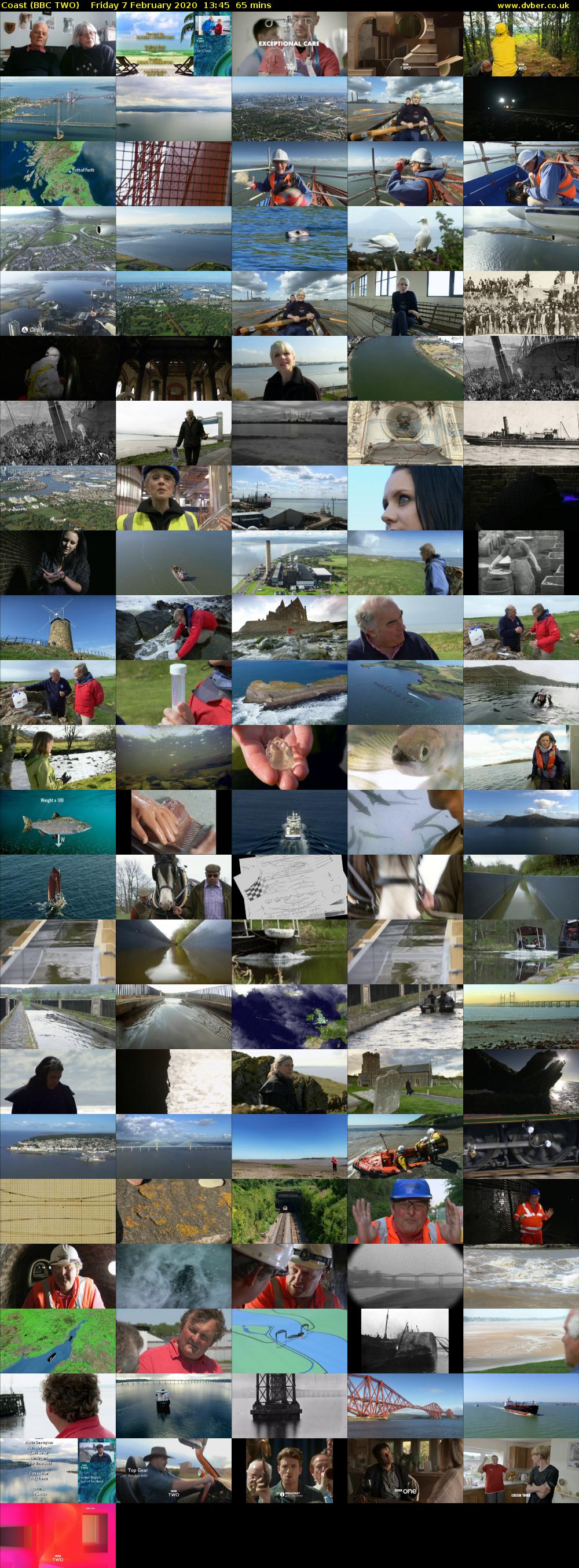 Coast (BBC TWO) Friday 7 February 2020 13:45 - 14:50