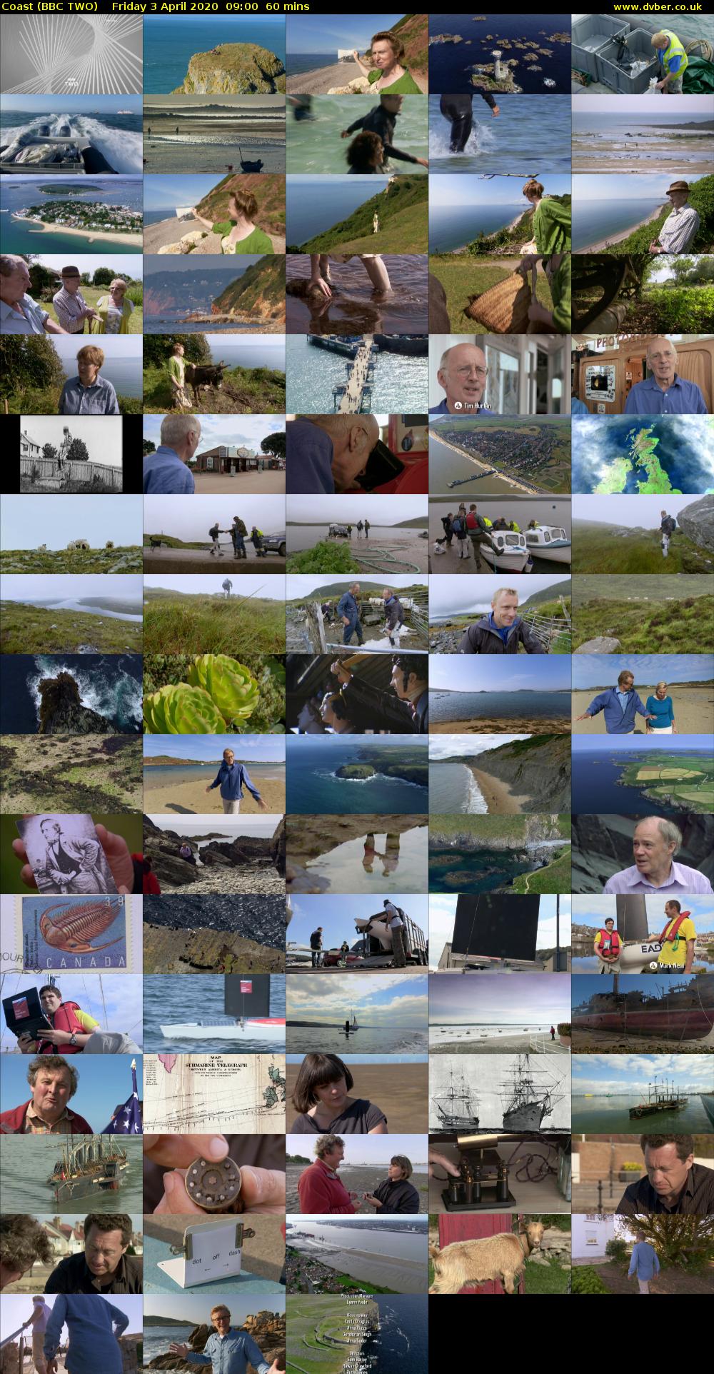 Coast (BBC TWO) Friday 3 April 2020 09:00 - 10:00