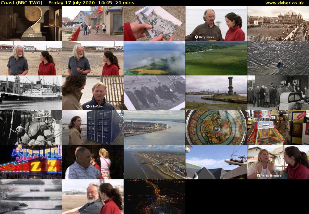 Coast (BBC TWO) Friday 17 July 2020 14:45 - 15:05