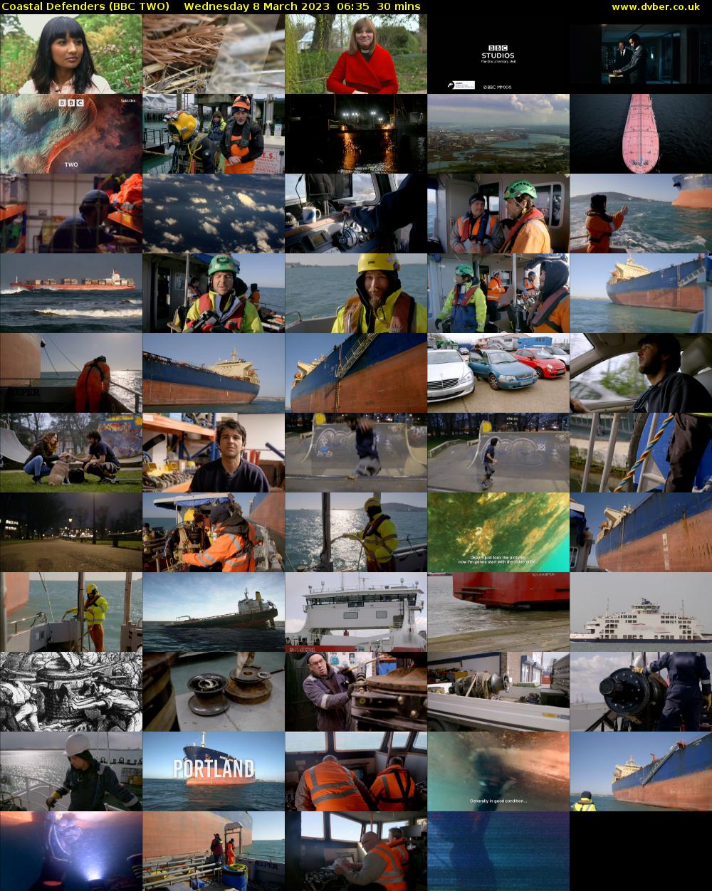 Coastal Defenders (BBC TWO) Wednesday 8 March 2023 06:35 - 07:05