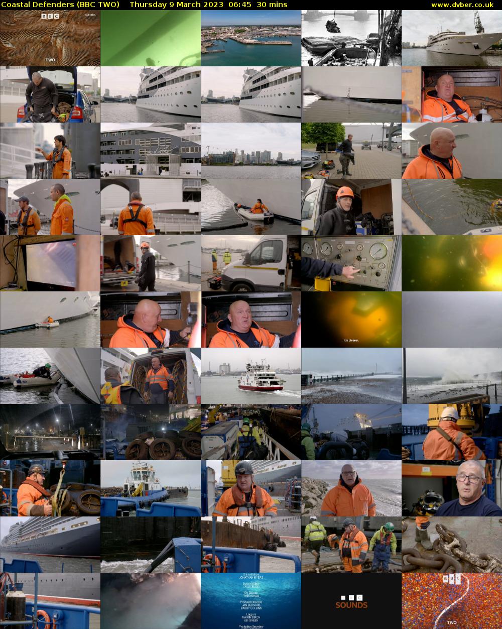 Coastal Defenders (BBC TWO) Thursday 9 March 2023 06:45 - 07:15