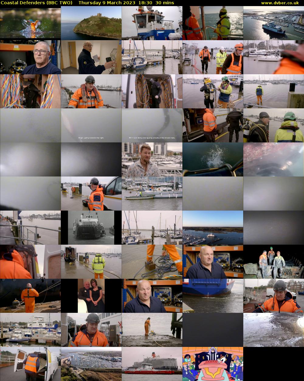 Coastal Defenders (BBC TWO) Thursday 9 March 2023 18:30 - 19:00