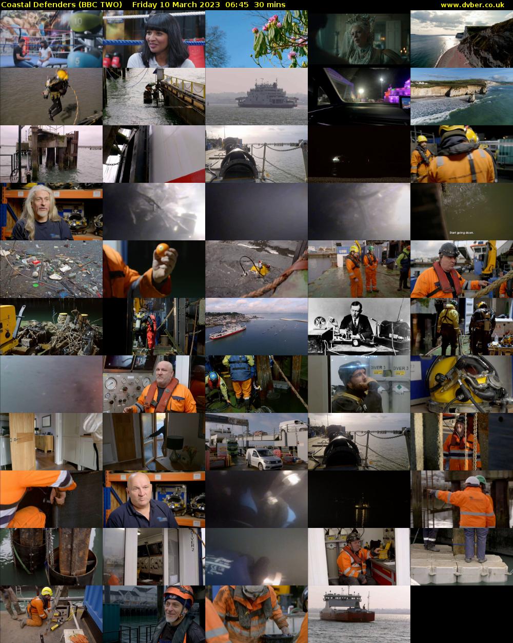 Coastal Defenders (BBC TWO) Friday 10 March 2023 06:45 - 07:15