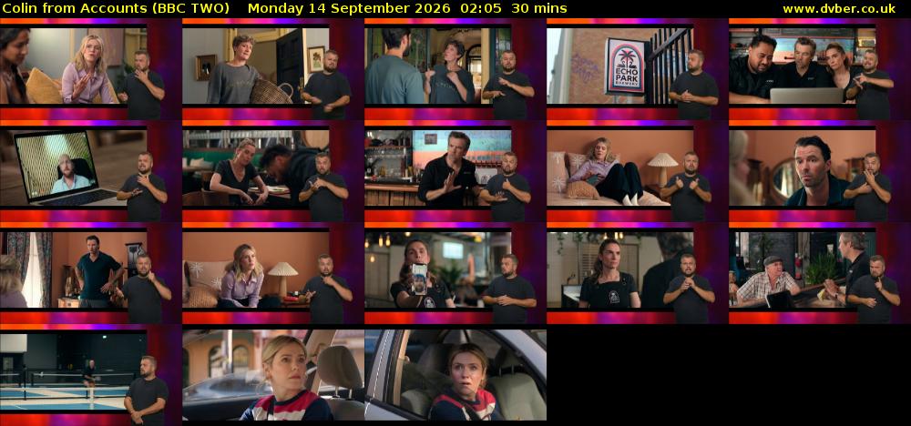 Colin from Accounts (BBC TWO) Monday 14 September 2026 02:05 - 02:35