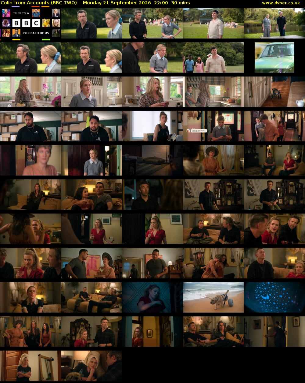 Colin from Accounts (BBC TWO) Monday 21 September 2026 22:00 - 22:30
