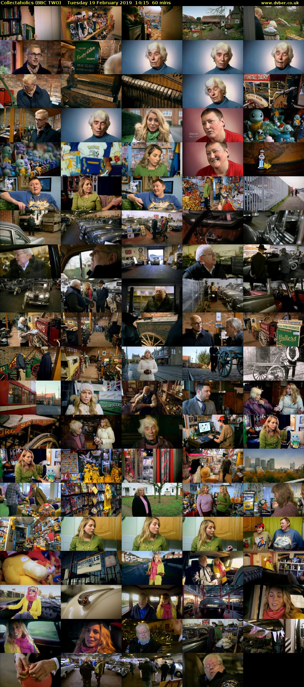 Collectaholics (BBC TWO) Tuesday 19 February 2019 14:15 - 15:15