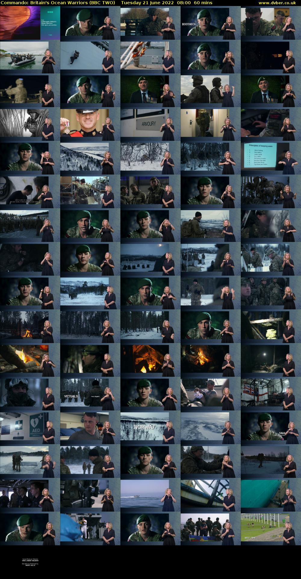 Commando: Britain's Ocean Warriors (BBC TWO) Tuesday 21 June 2022 08:00 - 09:00