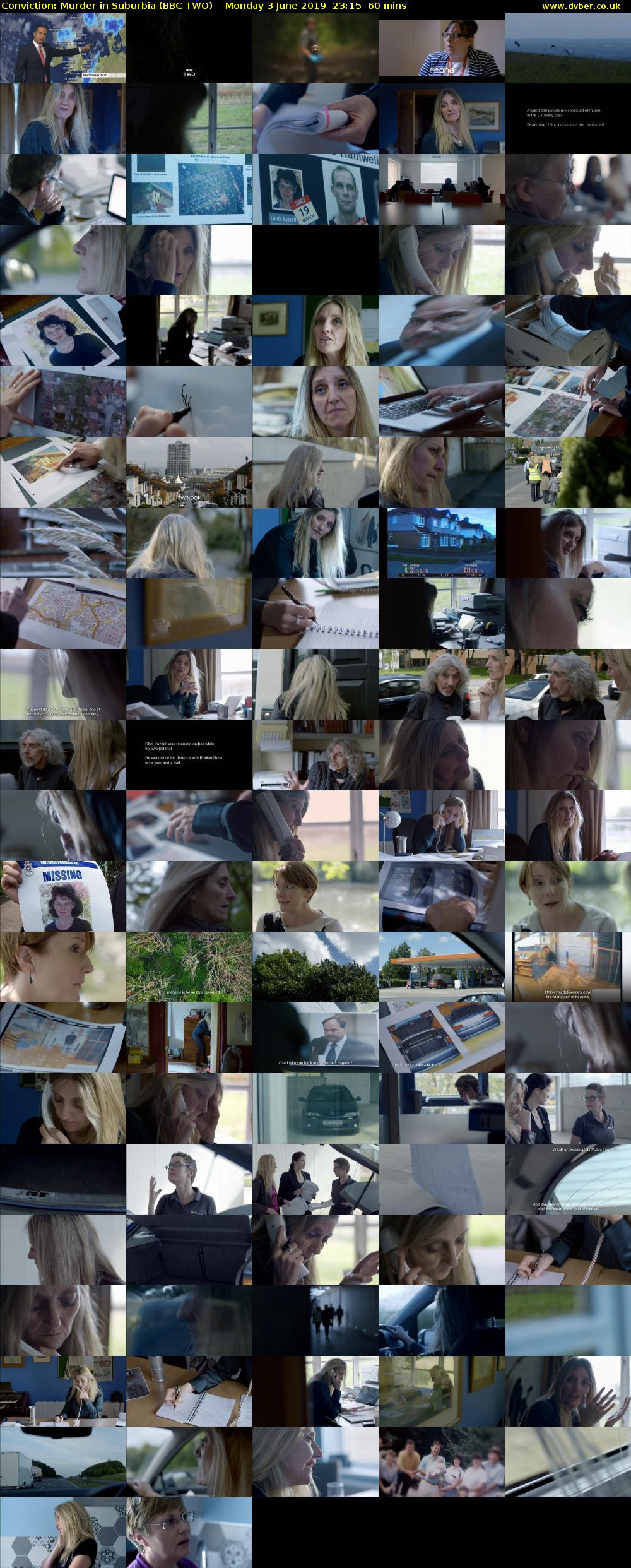 Conviction: Murder in Suburbia (BBC TWO) Monday 3 June 2019 23:15 - 00:15