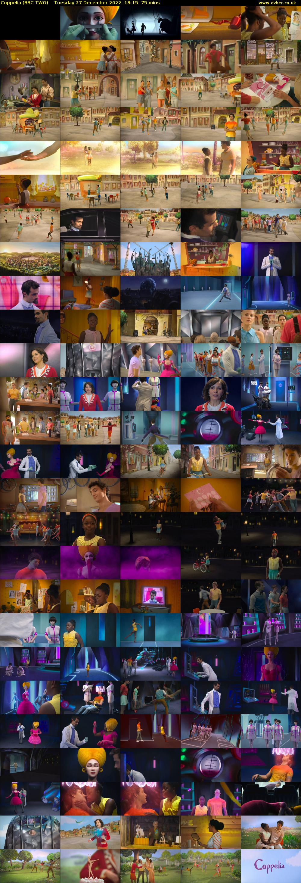 Coppelia (BBC TWO) Tuesday 27 December 2022 18:15 - 19:30