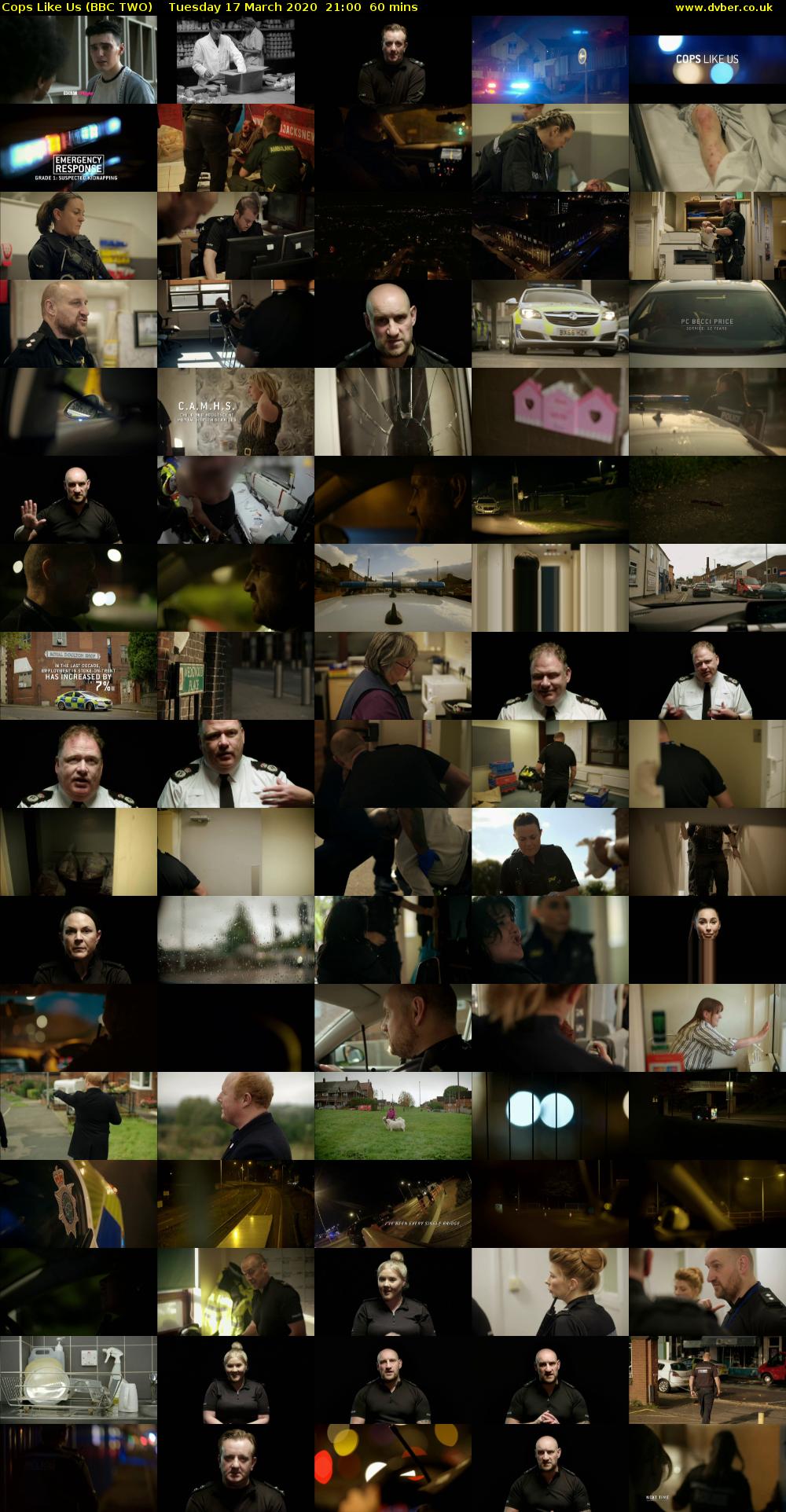 Cops Like Us (BBC TWO) Tuesday 17 March 2020 21:00 - 22:00