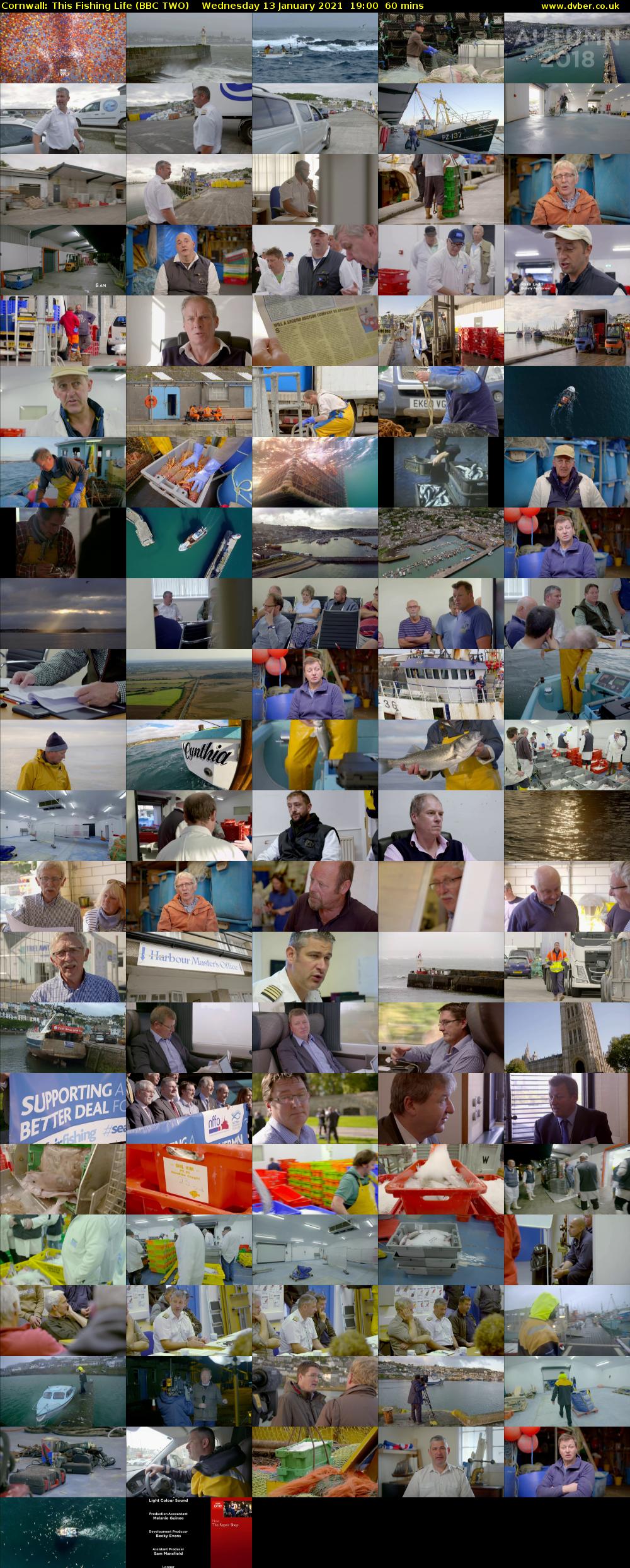 Cornwall: This Fishing Life (BBC TWO) Wednesday 13 January 2021 19:00 - 20:00