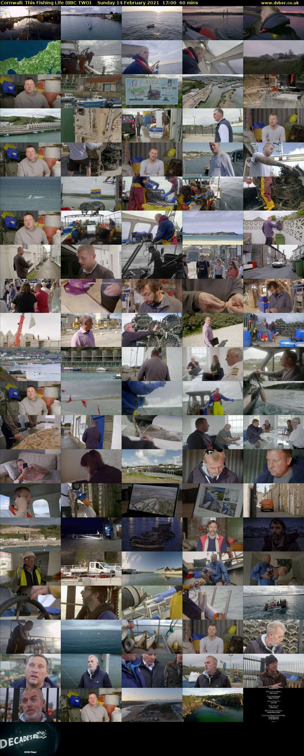 Cornwall: This Fishing Life (BBC TWO) Sunday 14 February 2021 17:00 - 18:00