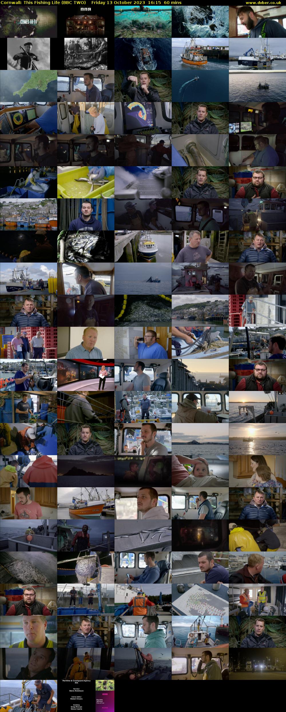 Cornwall: This Fishing Life (BBC TWO) Friday 13 October 2023 16:15 - 17:15
