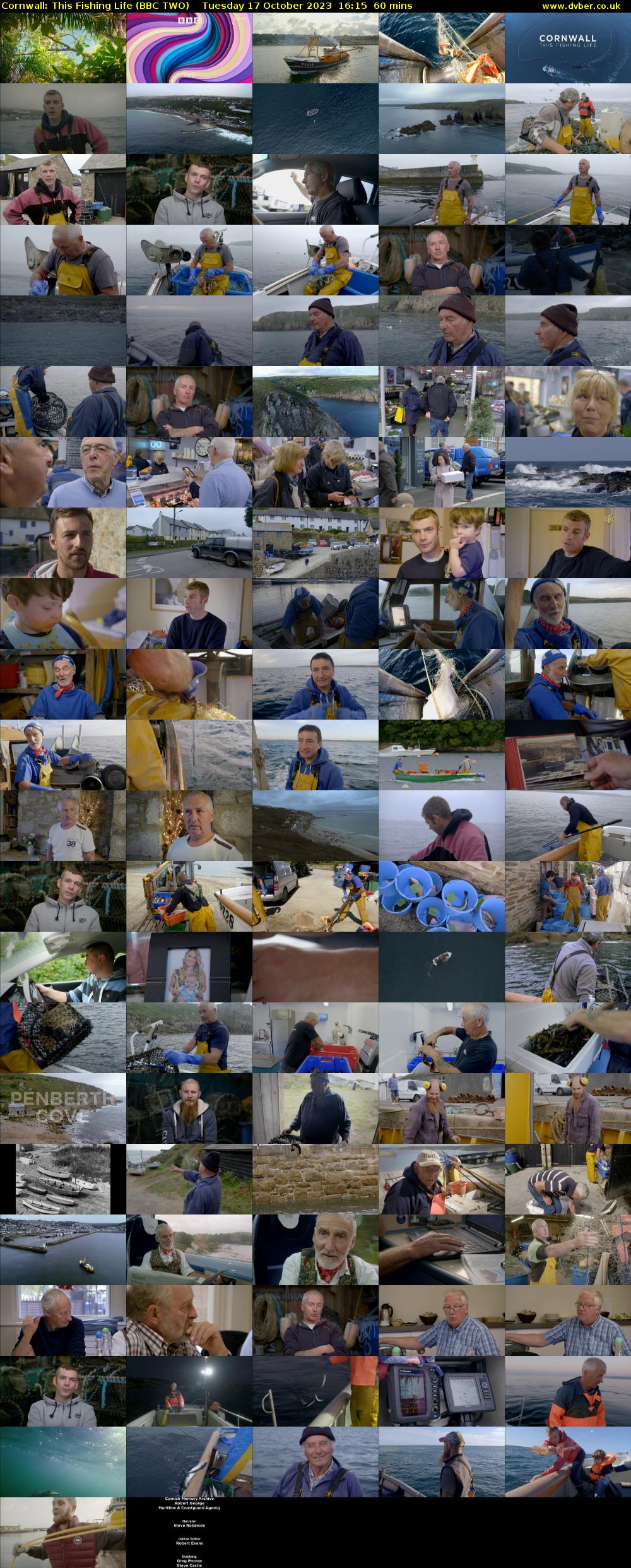 Cornwall: This Fishing Life (BBC TWO) Tuesday 17 October 2023 16:15 - 17:15