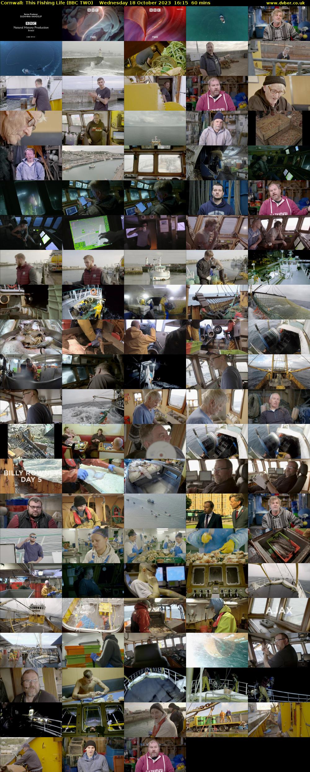 Cornwall: This Fishing Life (BBC TWO) Wednesday 18 October 2023 16:15 - 17:15
