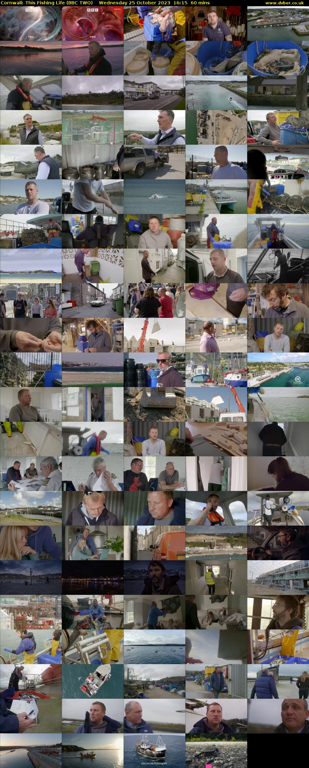 Cornwall: This Fishing Life (BBC TWO) Wednesday 25 October 2023 16:15 - 17:15