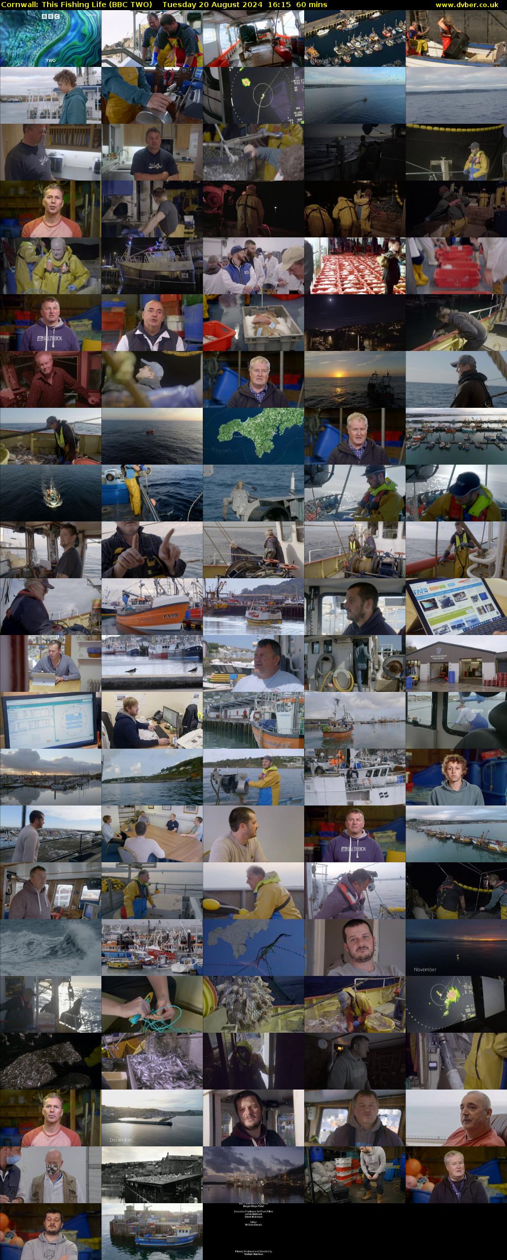 Cornwall: This Fishing Life (BBC TWO) Tuesday 20 August 2024 16:15 - 17:15