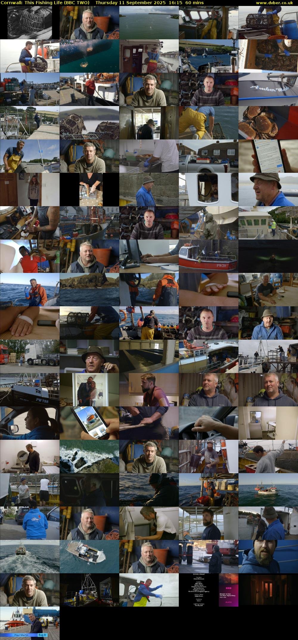 Cornwall: This Fishing Life (BBC TWO) Thursday 11 September 2025 16:15 - 17:15