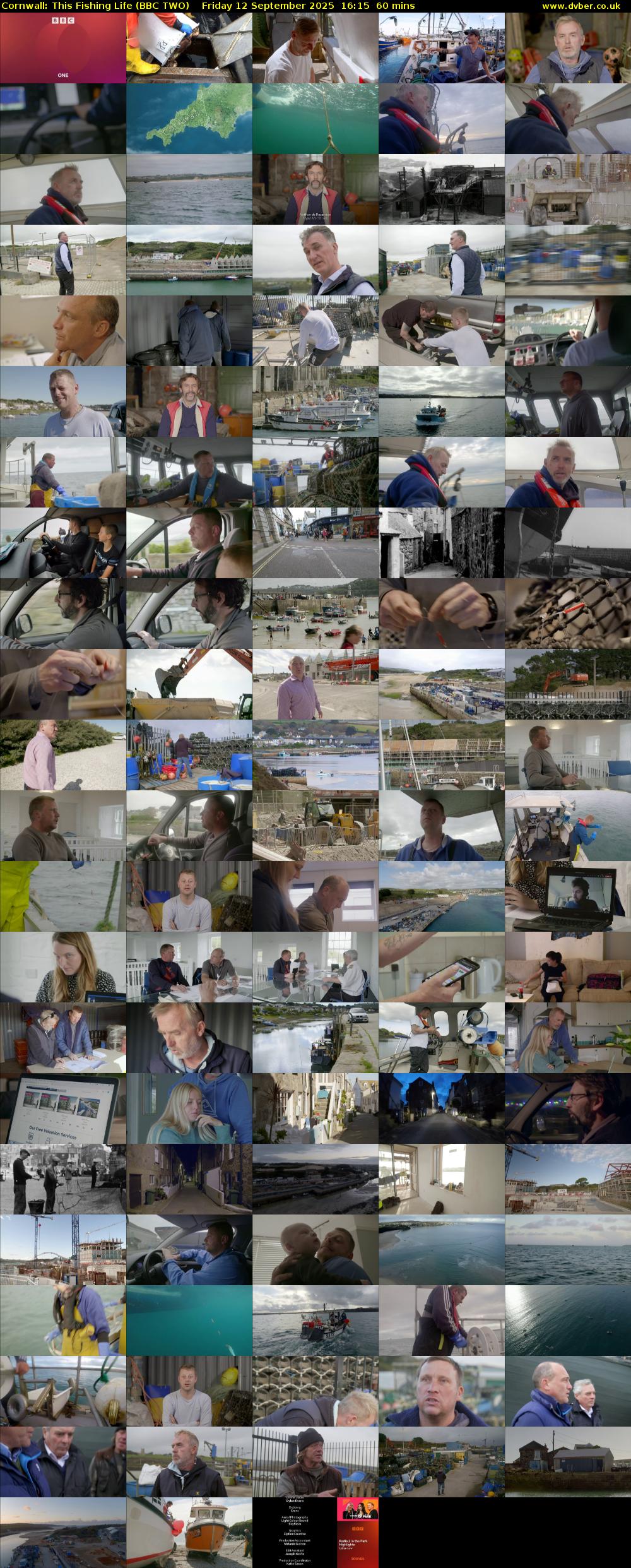 Cornwall: This Fishing Life (BBC TWO) Friday 12 September 2025 16:15 - 17:15