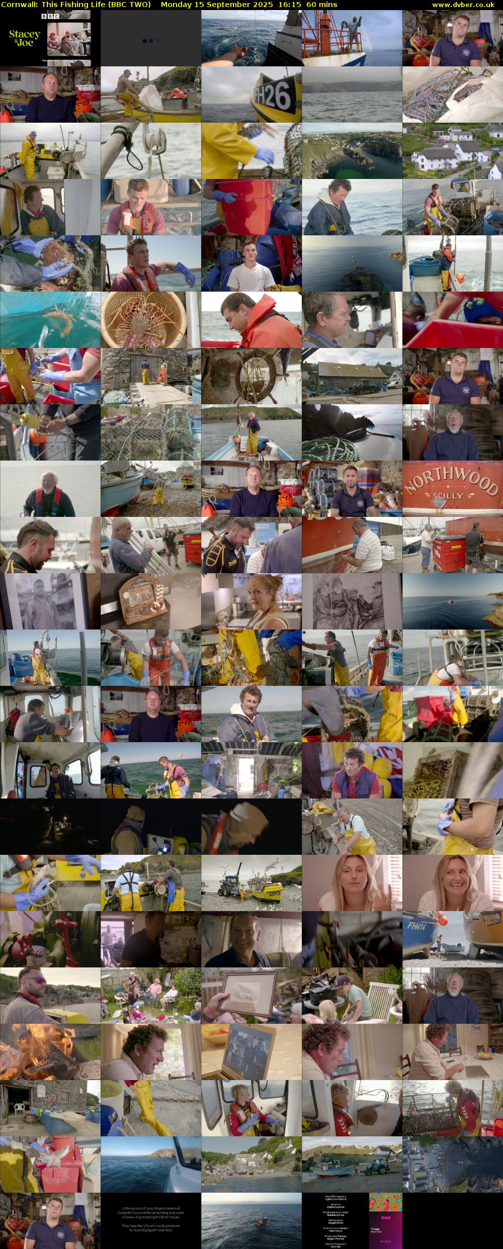 Cornwall: This Fishing Life (BBC TWO) Monday 15 September 2025 16:15 - 17:15