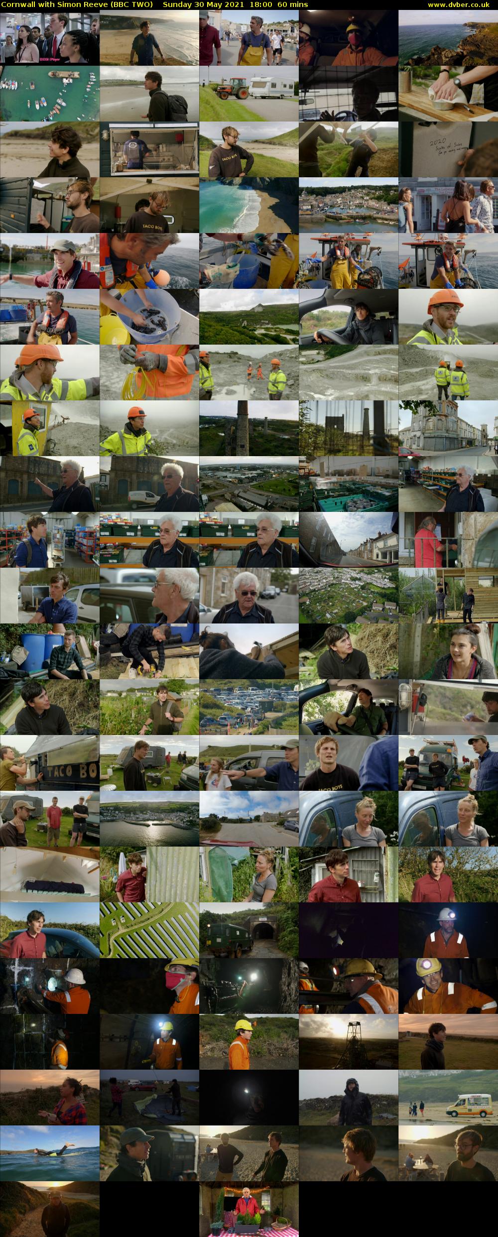 Cornwall with Simon Reeve (BBC TWO) Sunday 30 May 2021 18:00 - 19:00