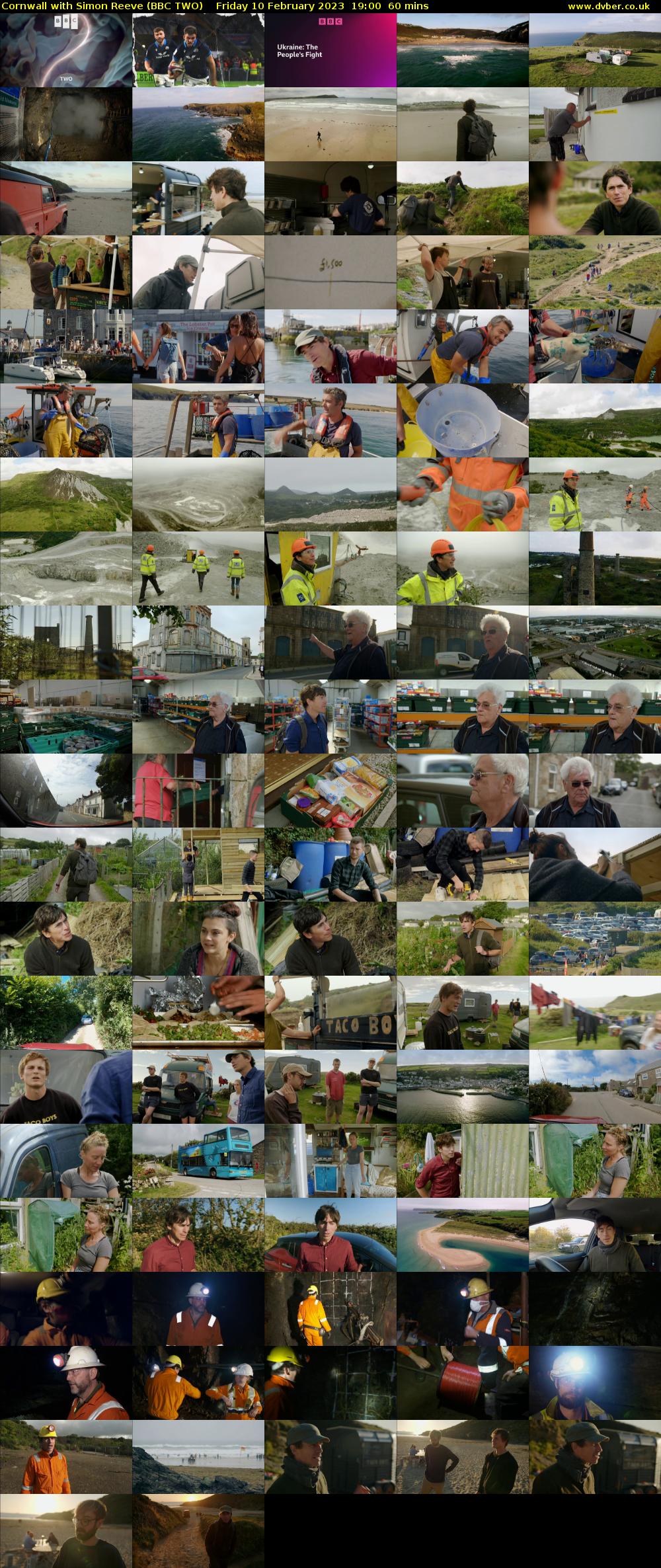 Cornwall with Simon Reeve (BBC TWO) Friday 10 February 2023 19:00 - 20:00