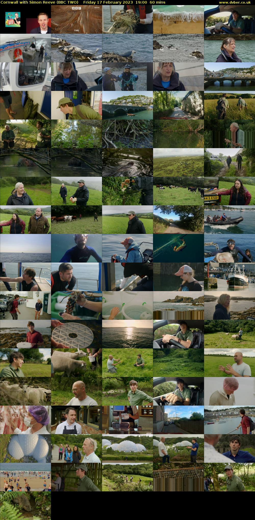 Cornwall with Simon Reeve (BBC TWO) Friday 17 February 2023 19:00 - 20:00