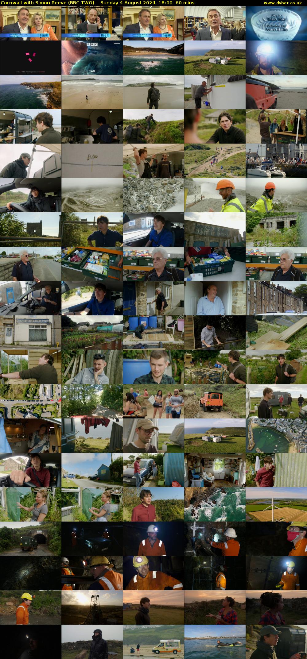 Cornwall with Simon Reeve (BBC TWO) Sunday 4 August 2024 18:00 - 19:00