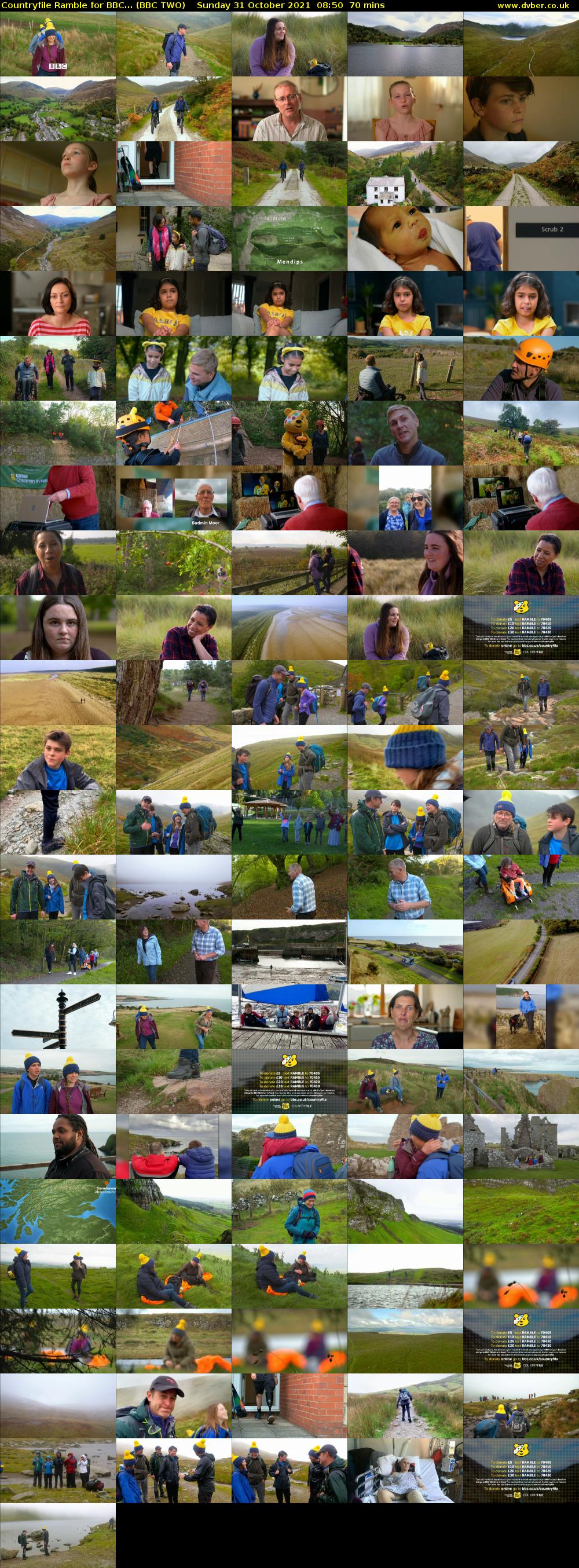 Countryfile Ramble for BBC... (BBC TWO) Sunday 31 October 2021 08:50 - 10:00