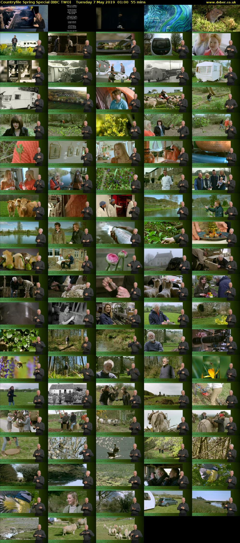 Countryfile Spring Special (BBC TWO) Tuesday 7 May 2019 01:00 - 01:55