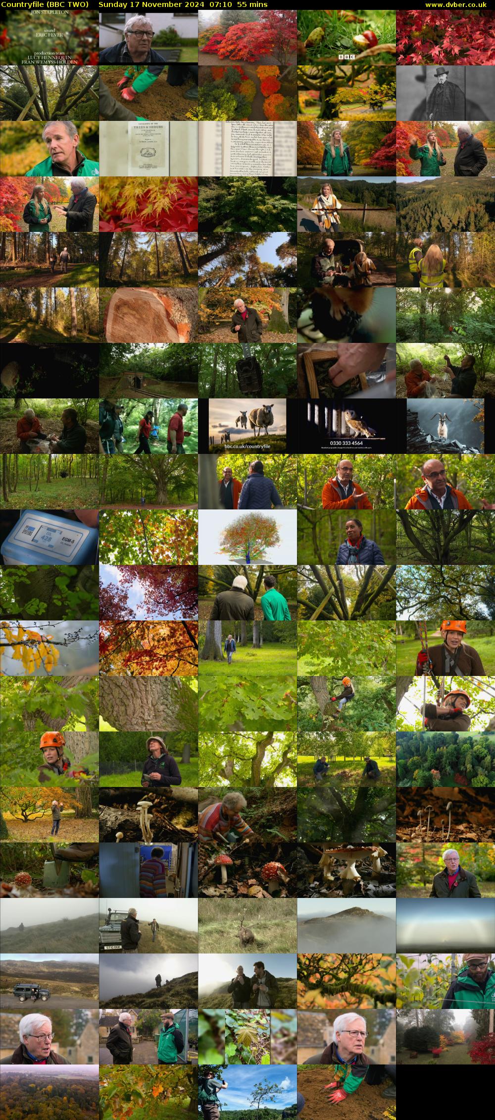 Countryfile (BBC TWO) Sunday 17 November 2024 07:10 - 08:05