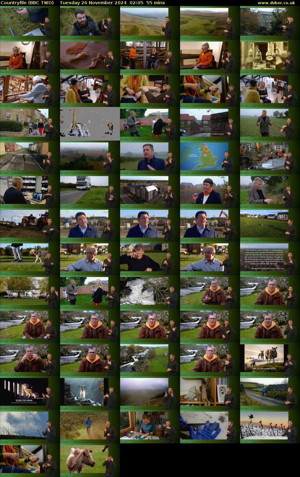 Countryfile (BBC TWO) Tuesday 26 November 2024 02:05 - 03:00