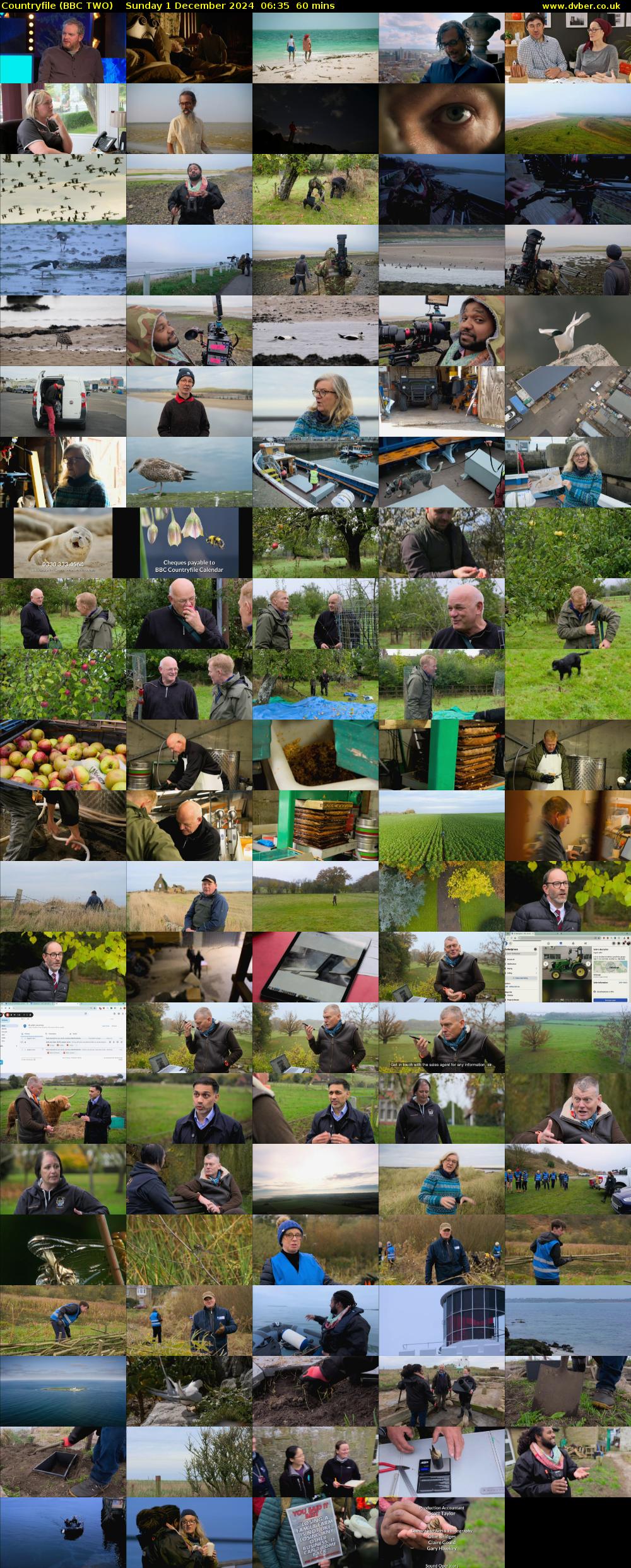 Countryfile (BBC TWO) Sunday 1 December 2024 06:35 - 07:35