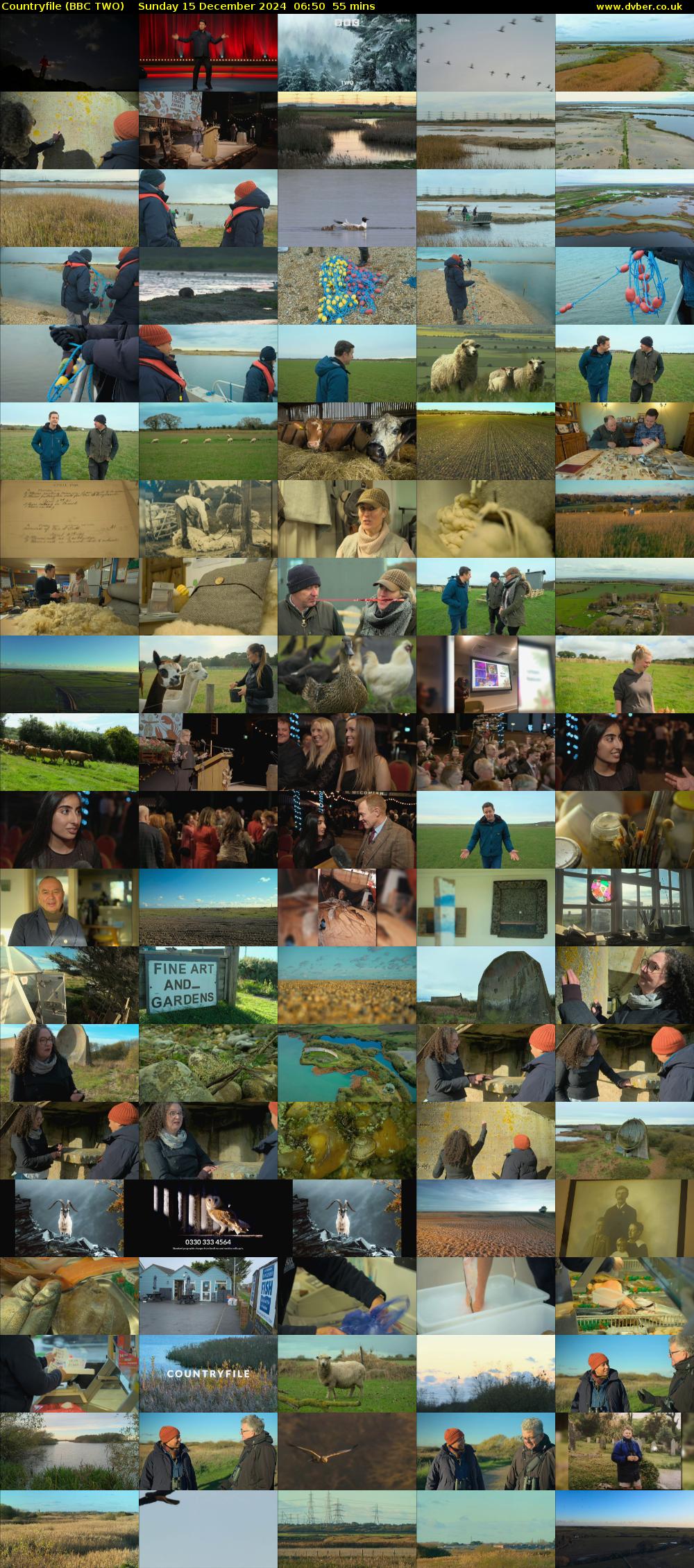 Countryfile (BBC TWO) Sunday 15 December 2024 06:50 - 07:45