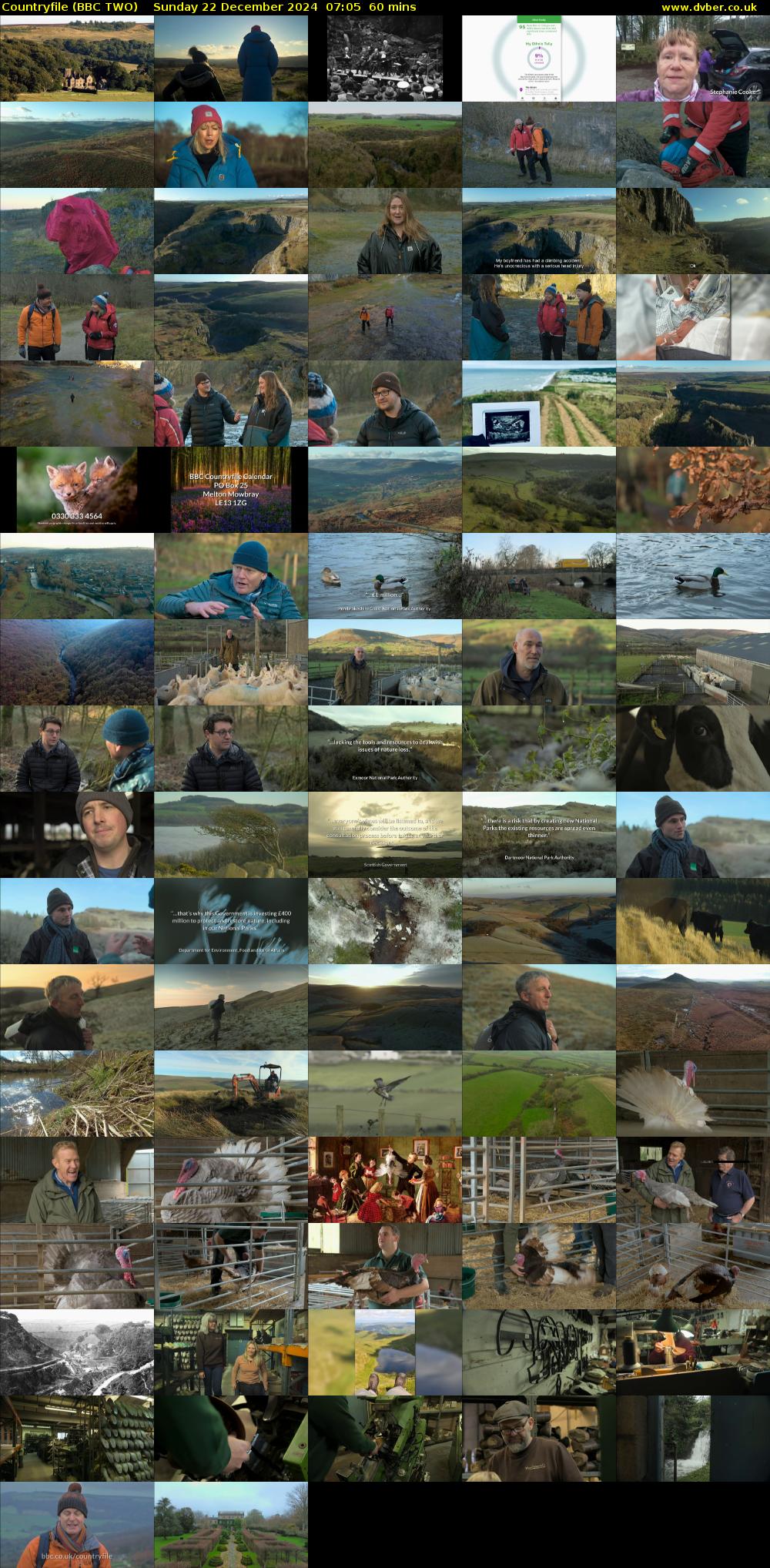 Countryfile (BBC TWO) Sunday 22 December 2024 07:05 - 08:05