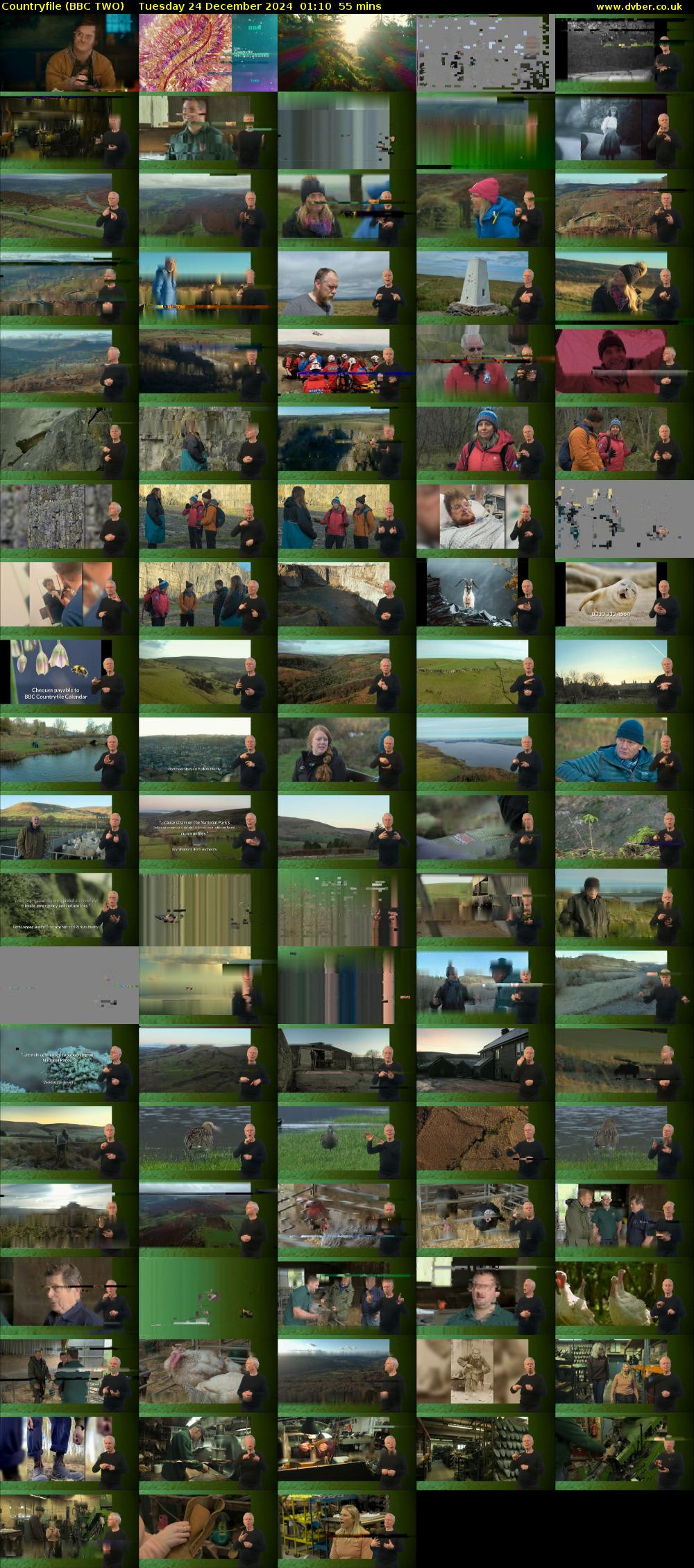 Countryfile (BBC TWO) Tuesday 24 December 2024 01:10 - 02:05