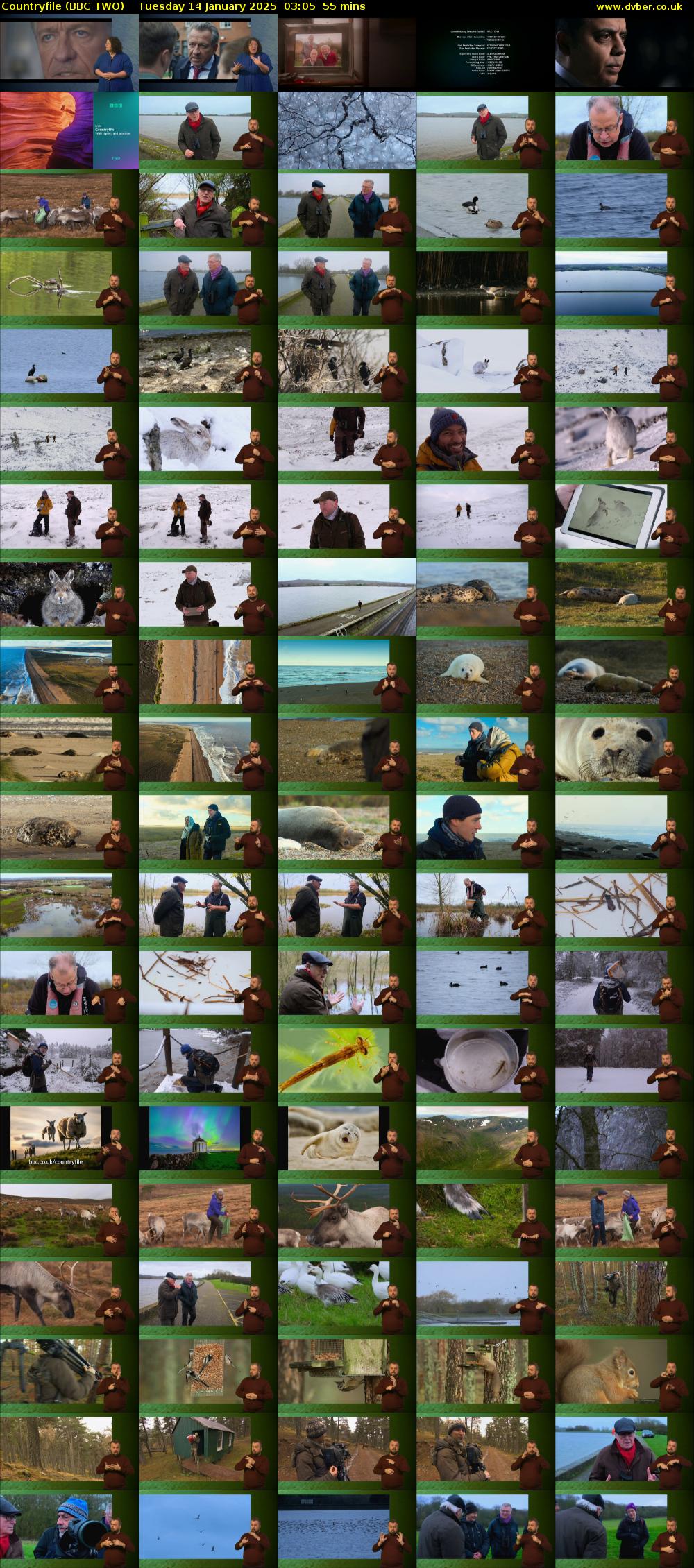 Countryfile (BBC TWO) Tuesday 14 January 2025 03:05 - 04:00