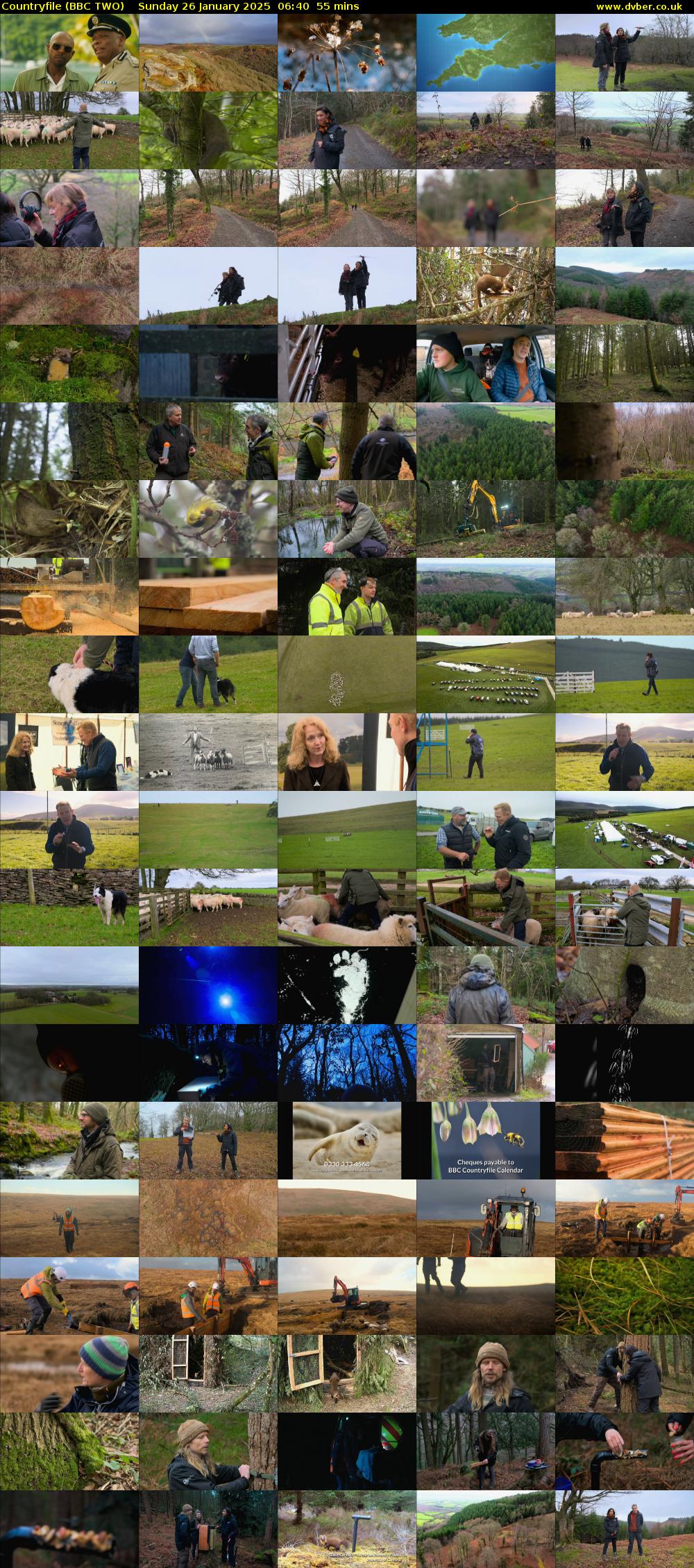 Countryfile (BBC TWO) Sunday 26 January 2025 06:40 - 07:35
