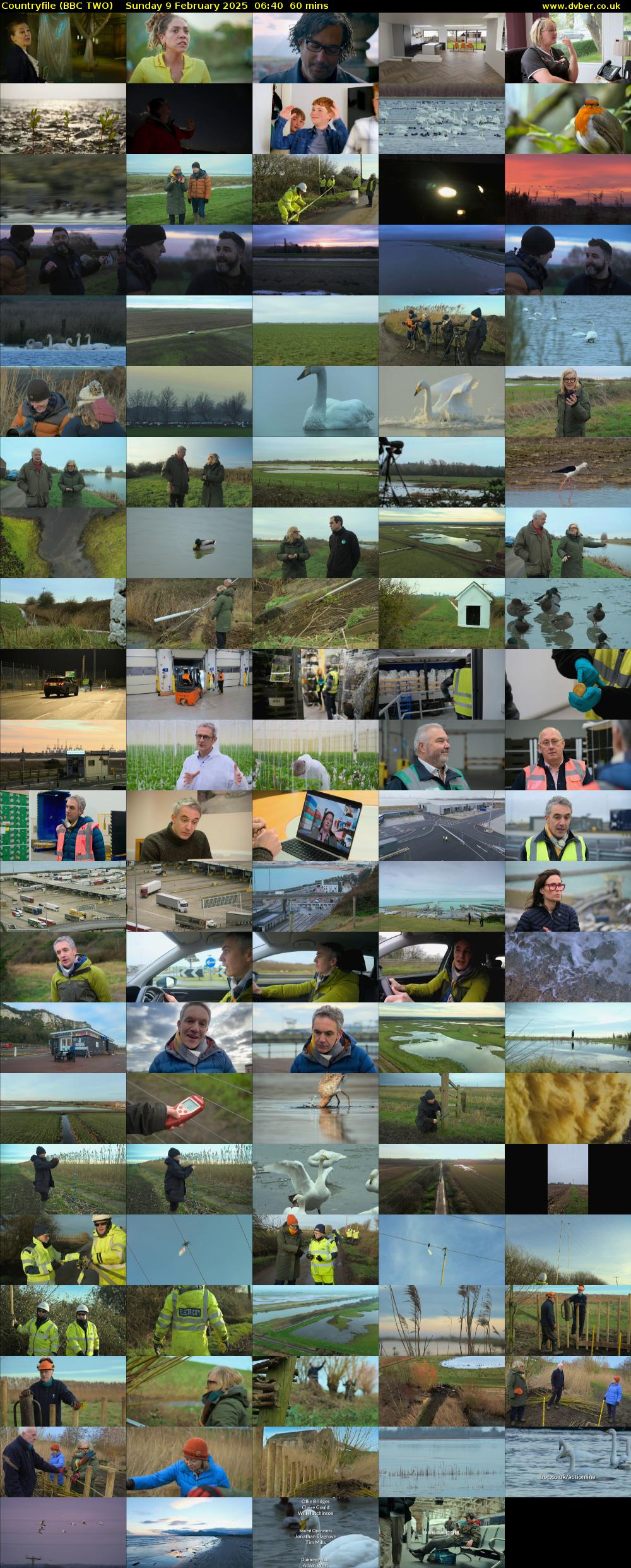 Countryfile (BBC TWO) Sunday 9 February 2025 06:40 - 07:40