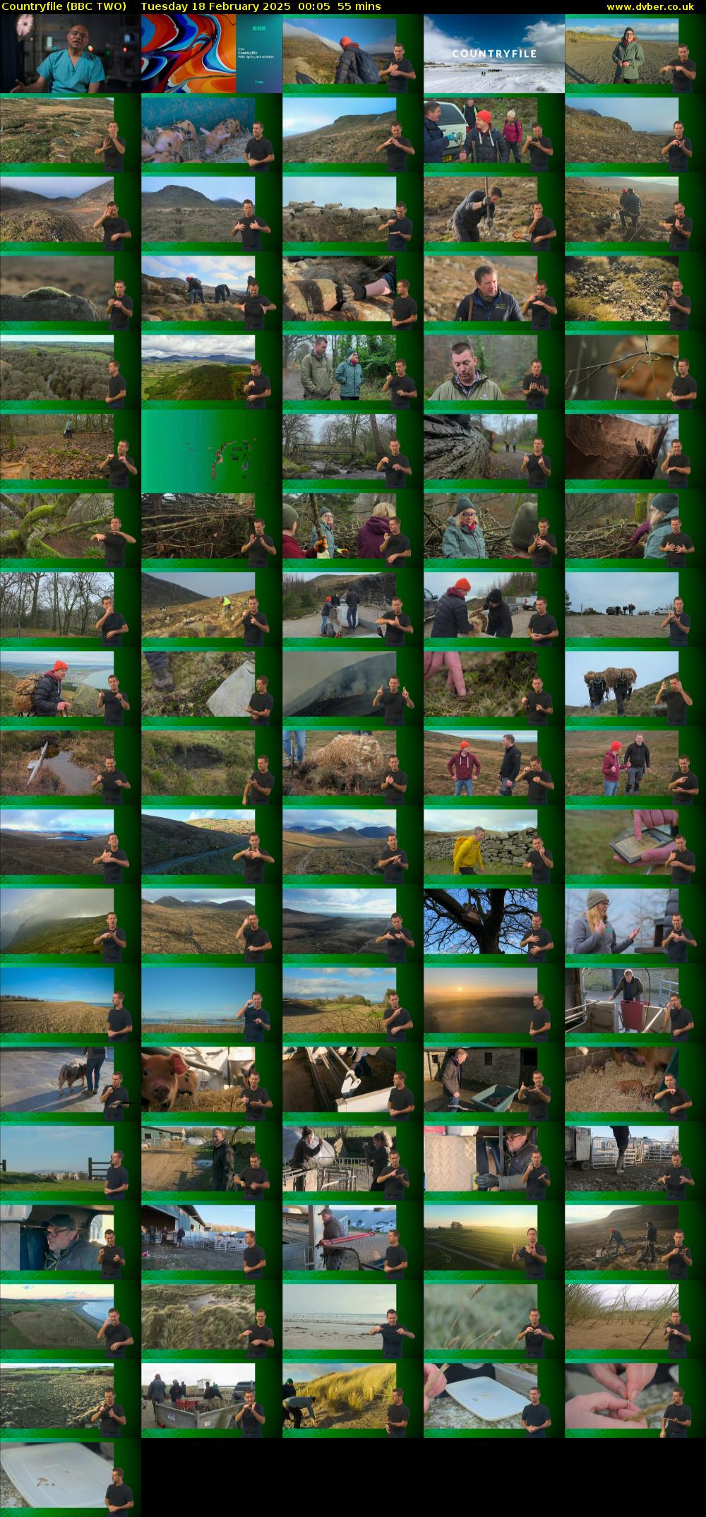 Countryfile (BBC TWO) Tuesday 18 February 2025 00:05 - 01:00