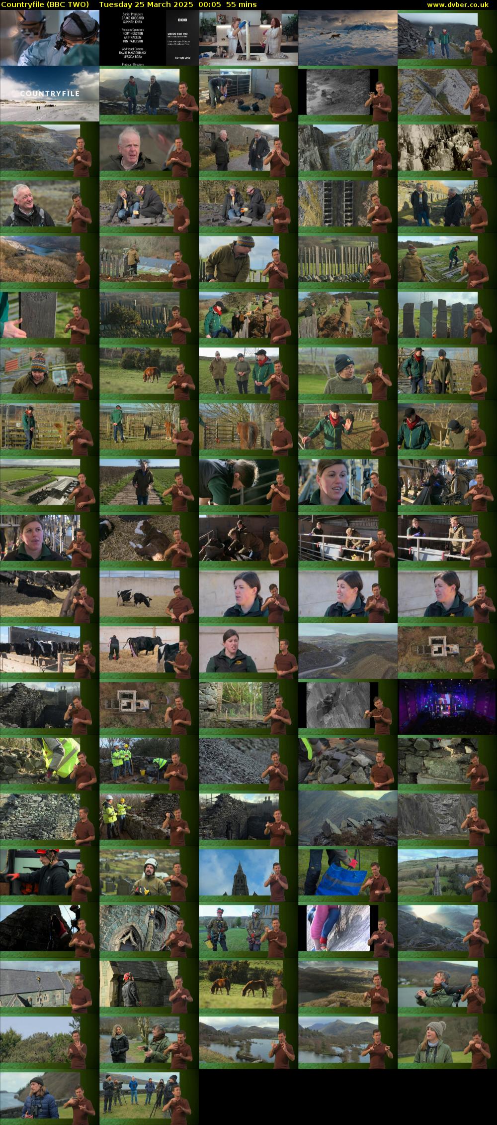 Countryfile (BBC TWO) Tuesday 25 March 2025 00:05 - 01:00
