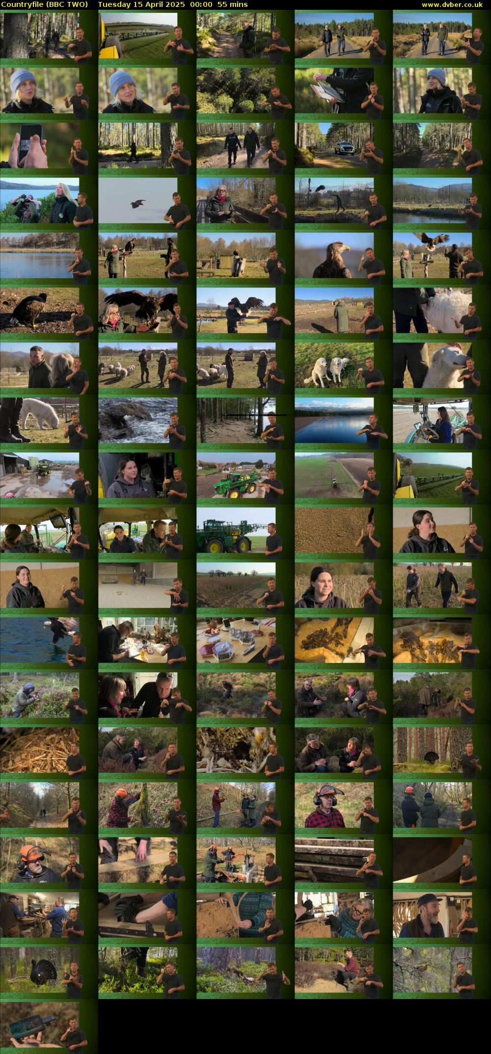 Countryfile (BBC TWO) Tuesday 15 April 2025 00:00 - 00:55
