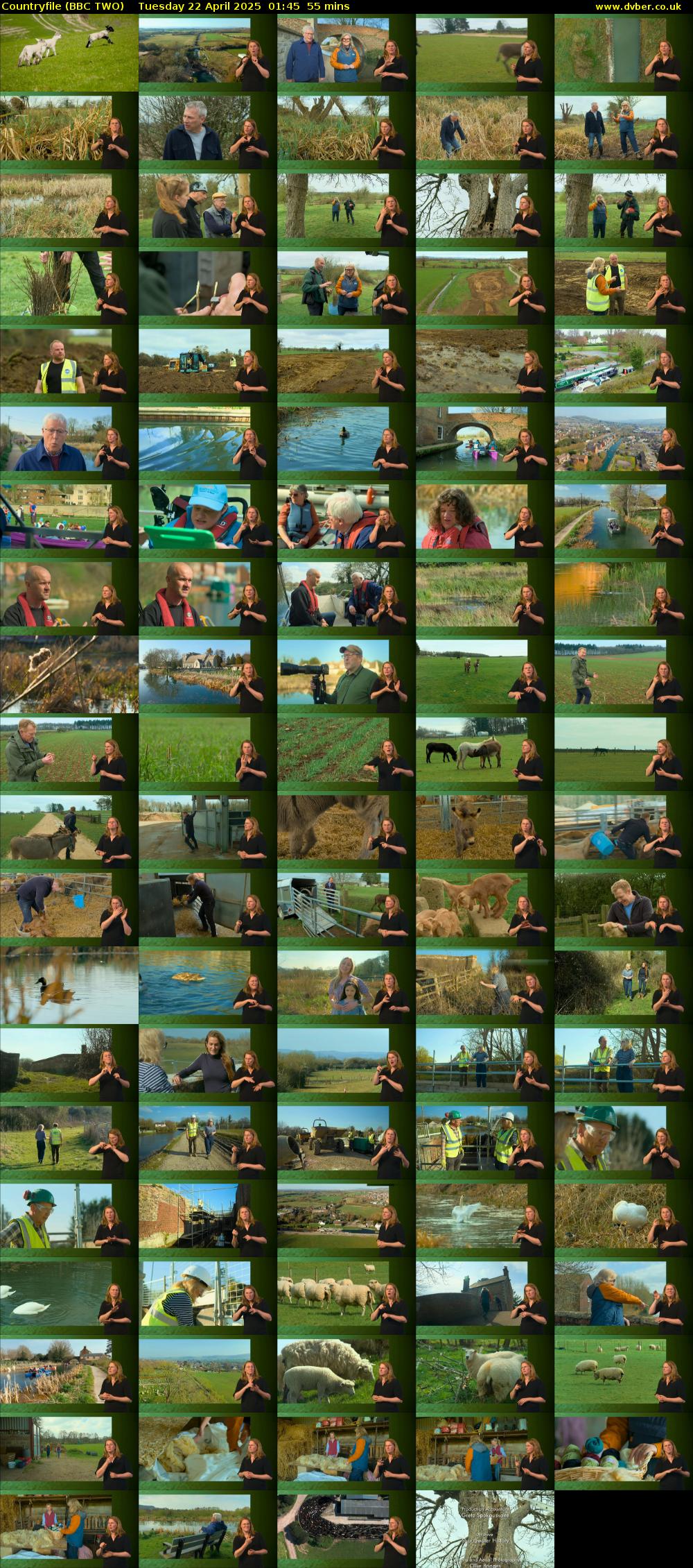 Countryfile (BBC TWO) Tuesday 22 April 2025 01:45 - 02:40