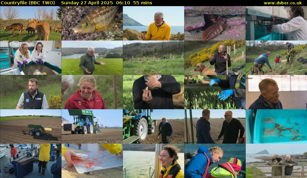 Countryfile (BBC TWO) Sunday 27 April 2025 06:10 - 07:05