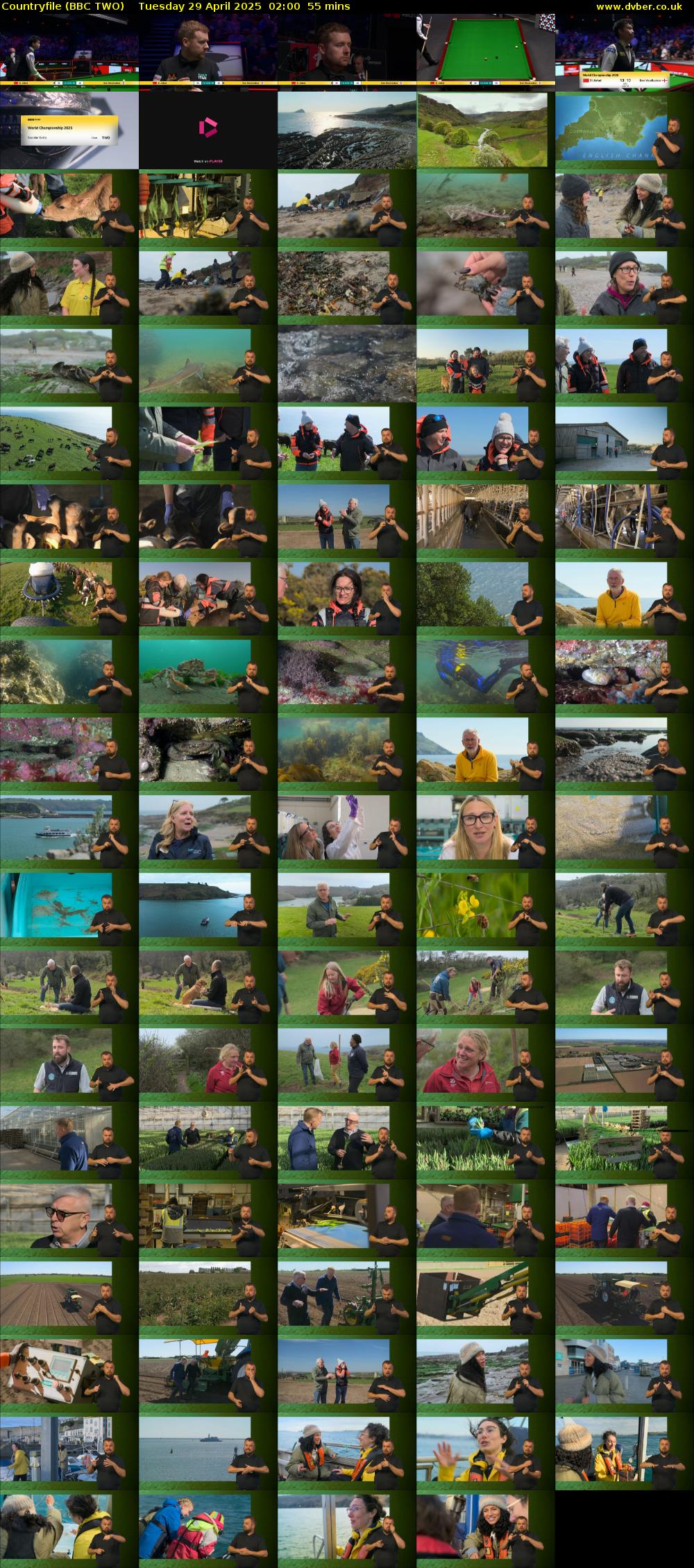 Countryfile (BBC TWO) Tuesday 29 April 2025 02:00 - 02:55