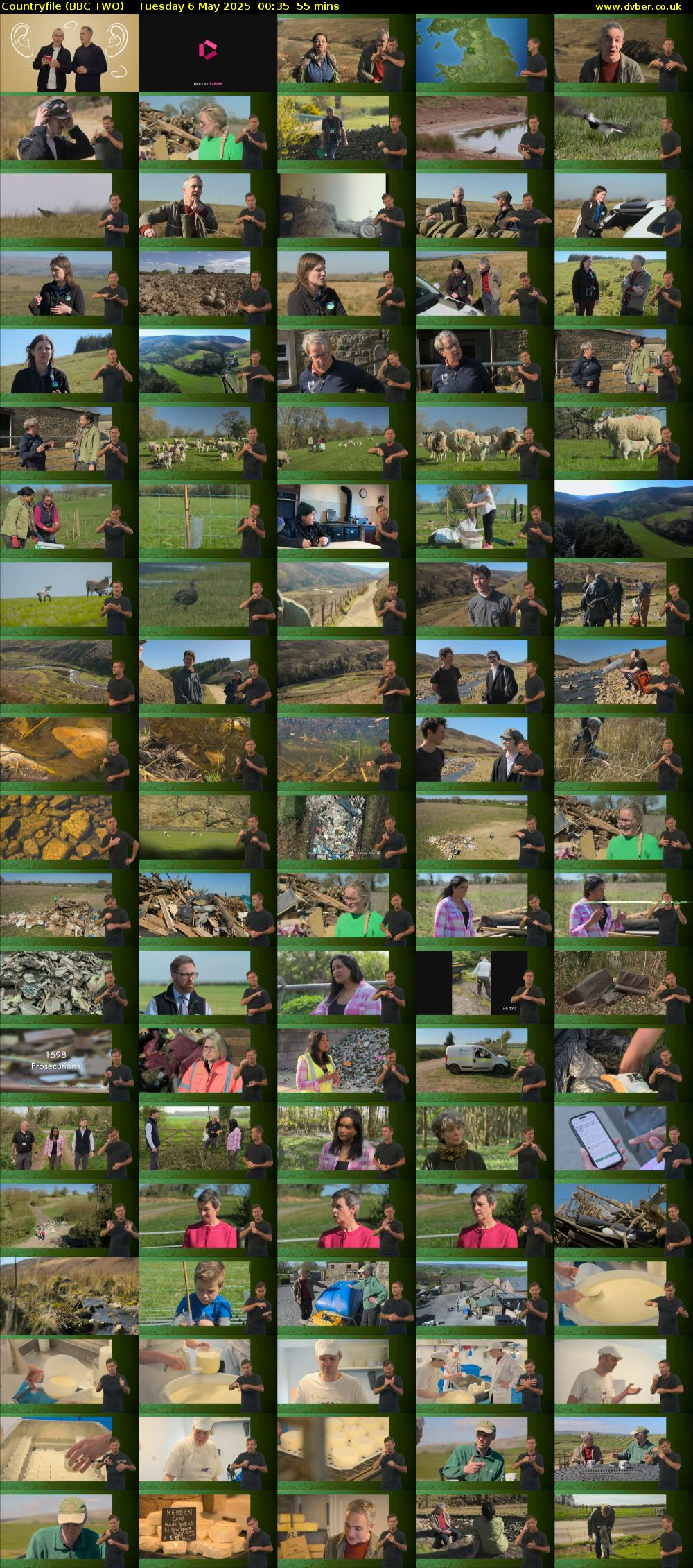 Countryfile (BBC TWO) Tuesday 6 May 2025 00:35 - 01:30