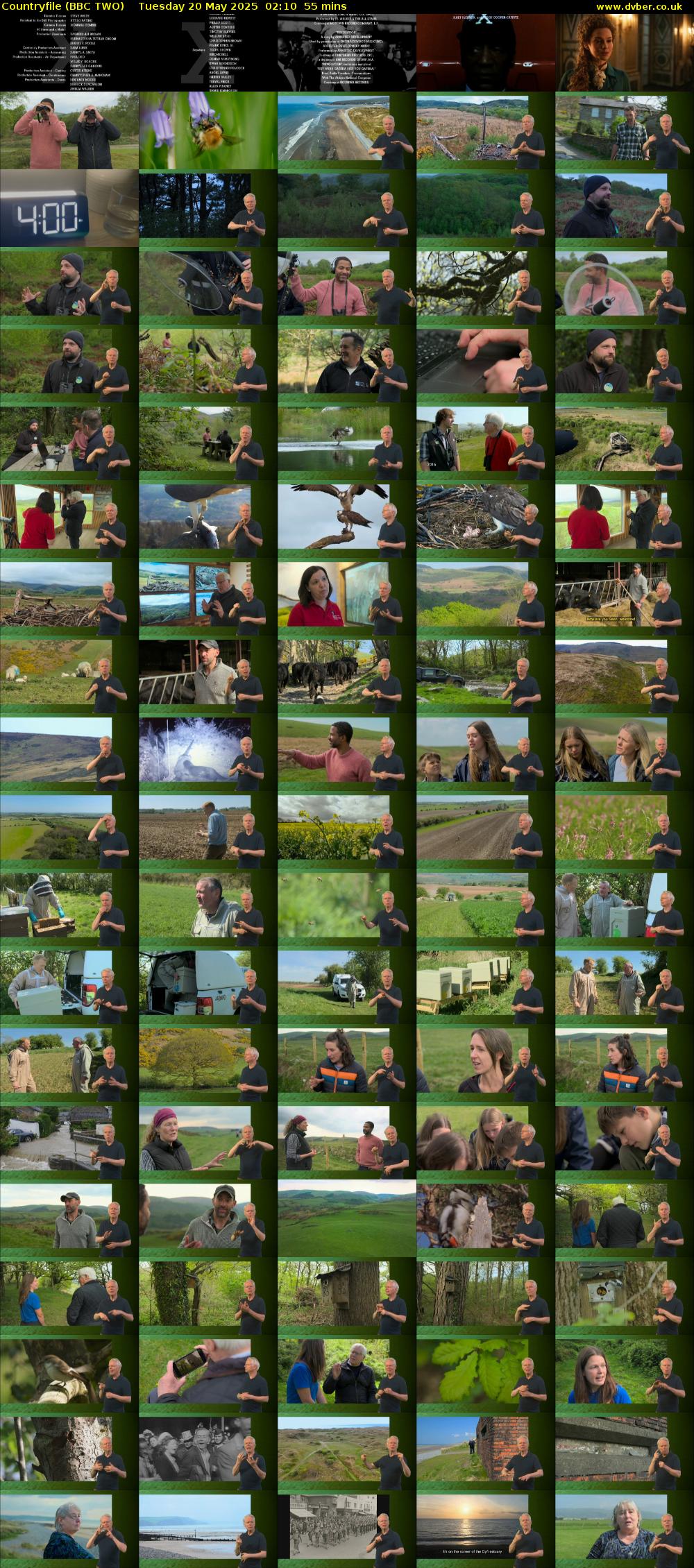 Countryfile (BBC TWO) Tuesday 20 May 2025 02:10 - 03:05