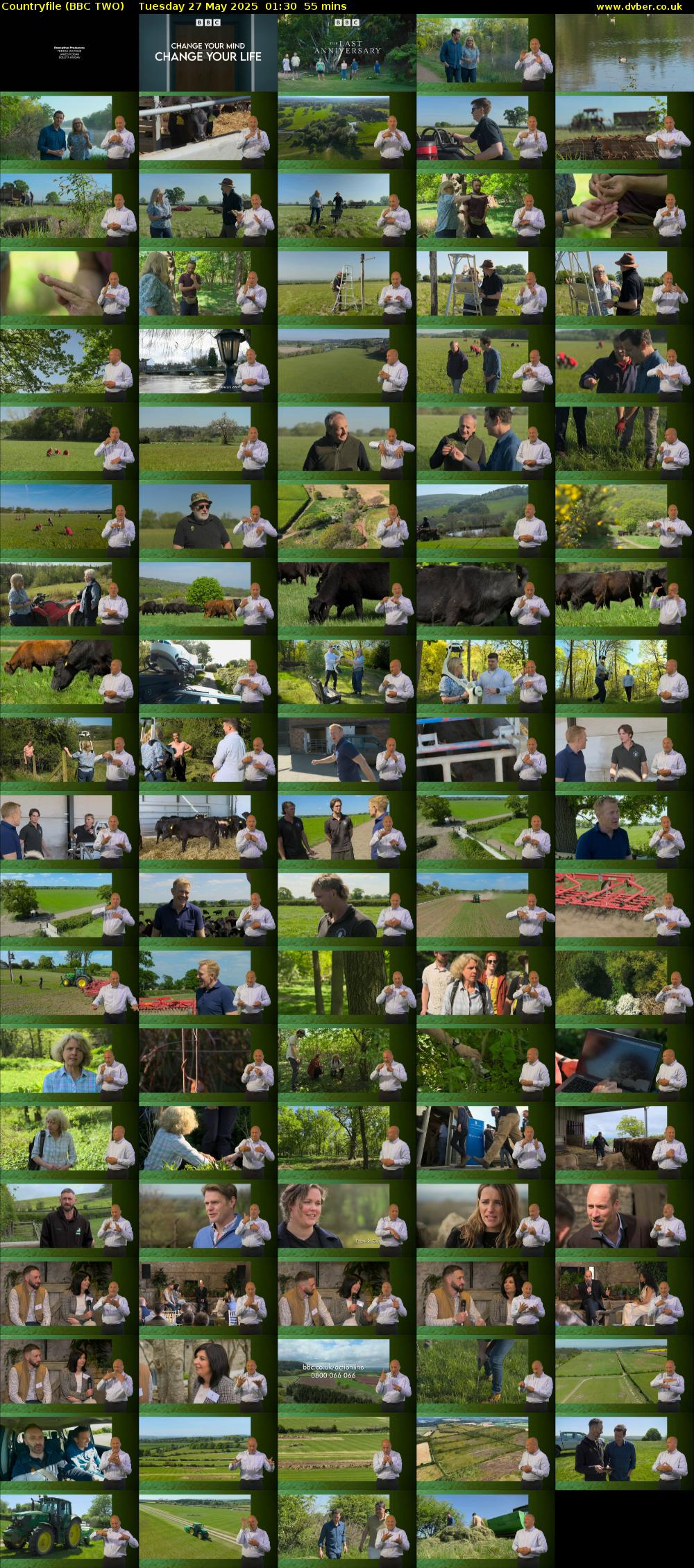 Countryfile (BBC TWO) Tuesday 27 May 2025 01:30 - 02:25