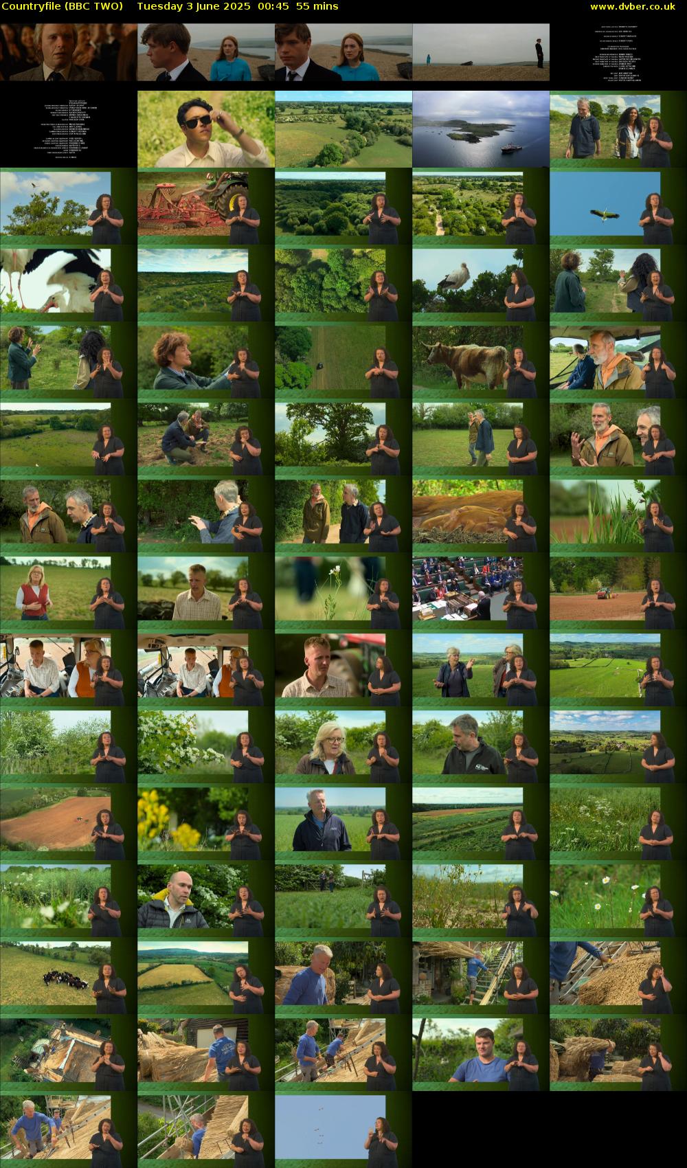 Countryfile (BBC TWO) Tuesday 3 June 2025 00:45 - 01:40